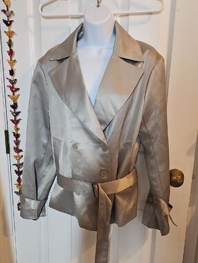 OAK+FORT Short Trench Coat XS